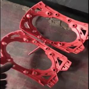 Видео Полушальная крышка производство пресс форм