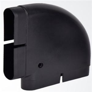 Колено горизонтальное 90° ABS