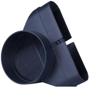 Переход плоских и куглых каналов