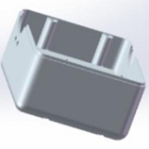 plastic housing bottom injection mold case