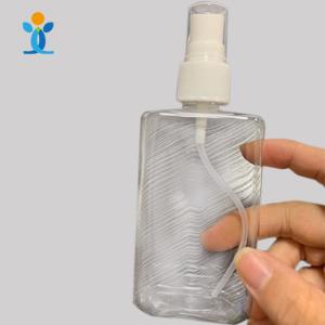 Empty Lotion Bottles 8 Oz. 10oz Crystal Clear Short Flat Bottles SET, Black & White Pump