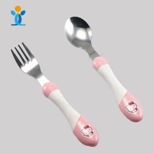 plastic handle mold with stainless steel spoon insert molding